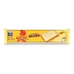 BISCOITO CHOCOLATE BRANCO GAROTO 78G
