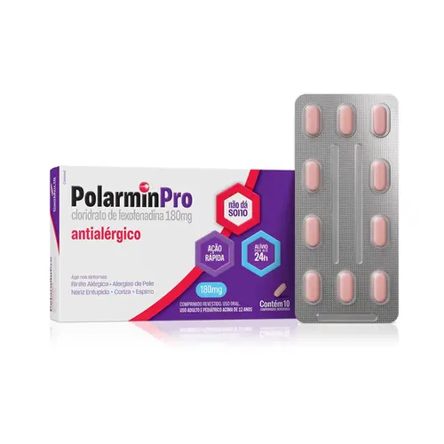POLARMIN PRO 180MG COM 10 COMPRIMODOS