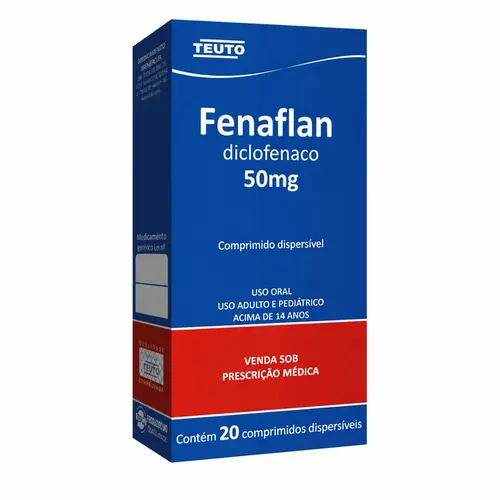 FENAFLAN 50MG COM 20 COMPRIMIDOS
