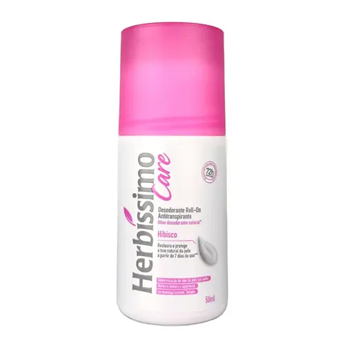 DESODORANTE ROLL-ON HIBISCO CARE HERBISSIMO 50ML