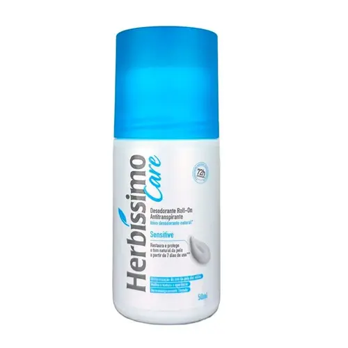 DESODORANTE ROLL-ON SENSITIVE CARE HERBISSIMO 50ML