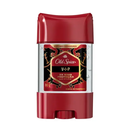 DESODORANTE CLEAR GEL VIP OLD SPICE 80G
