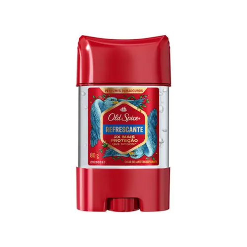 DESODORANTE CLEAR GEL REFRESCANTE OLD SPICE 80G