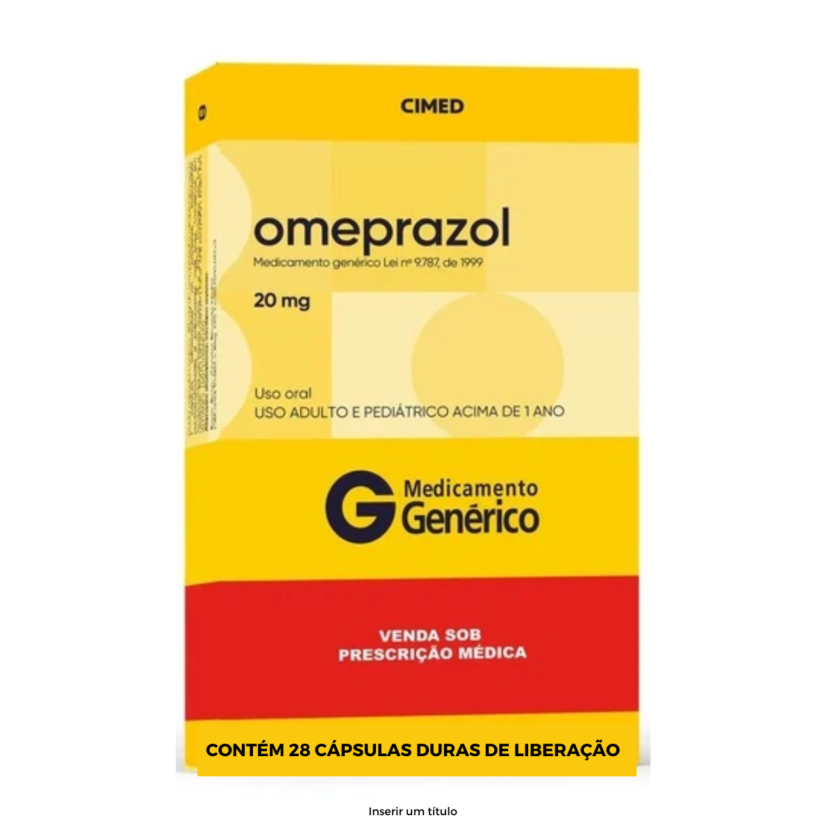OMEPRAZOL 20MG C/28 CÁPSULAS DURAS UNIÃO QUÍMICA - UNIAO QUIMICA