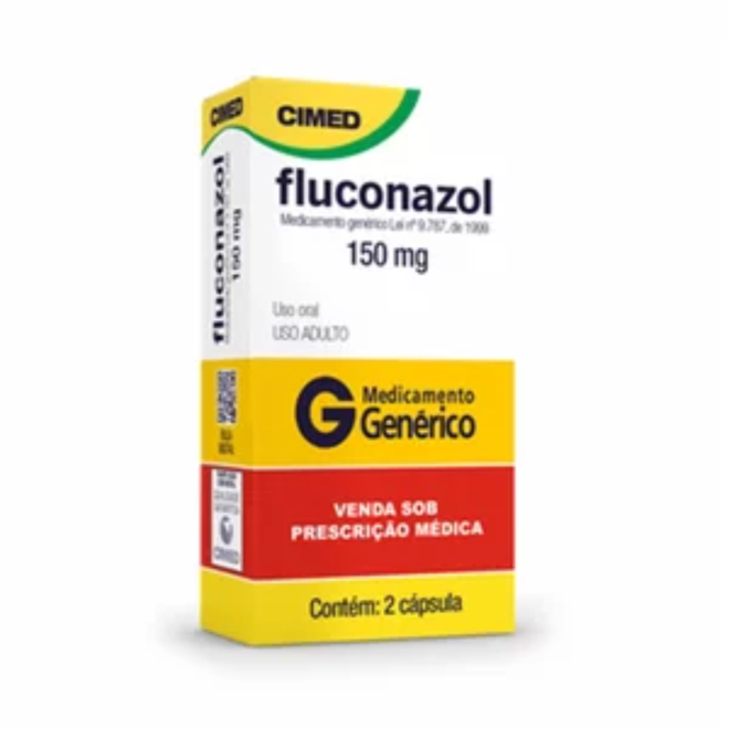 FLUCONAZOL 150 MG C/2 CÁPSULAS CIMED - CIMED INDUSTRIA DE M