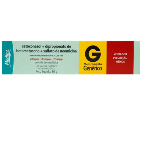 CETOCONAZOL 20MG + DIPROPIONATO DE BETAMETASONA 0,64MG + SULFATO DE ...