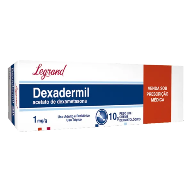 DEXADERMIL 1MG G CREME DERMATOL GICO 10G LEGRAND PHARMA INDUS DEXADERMIL 1MG G CREME DERMATOL GICO 10G LEGRAND PHARMA INDUS