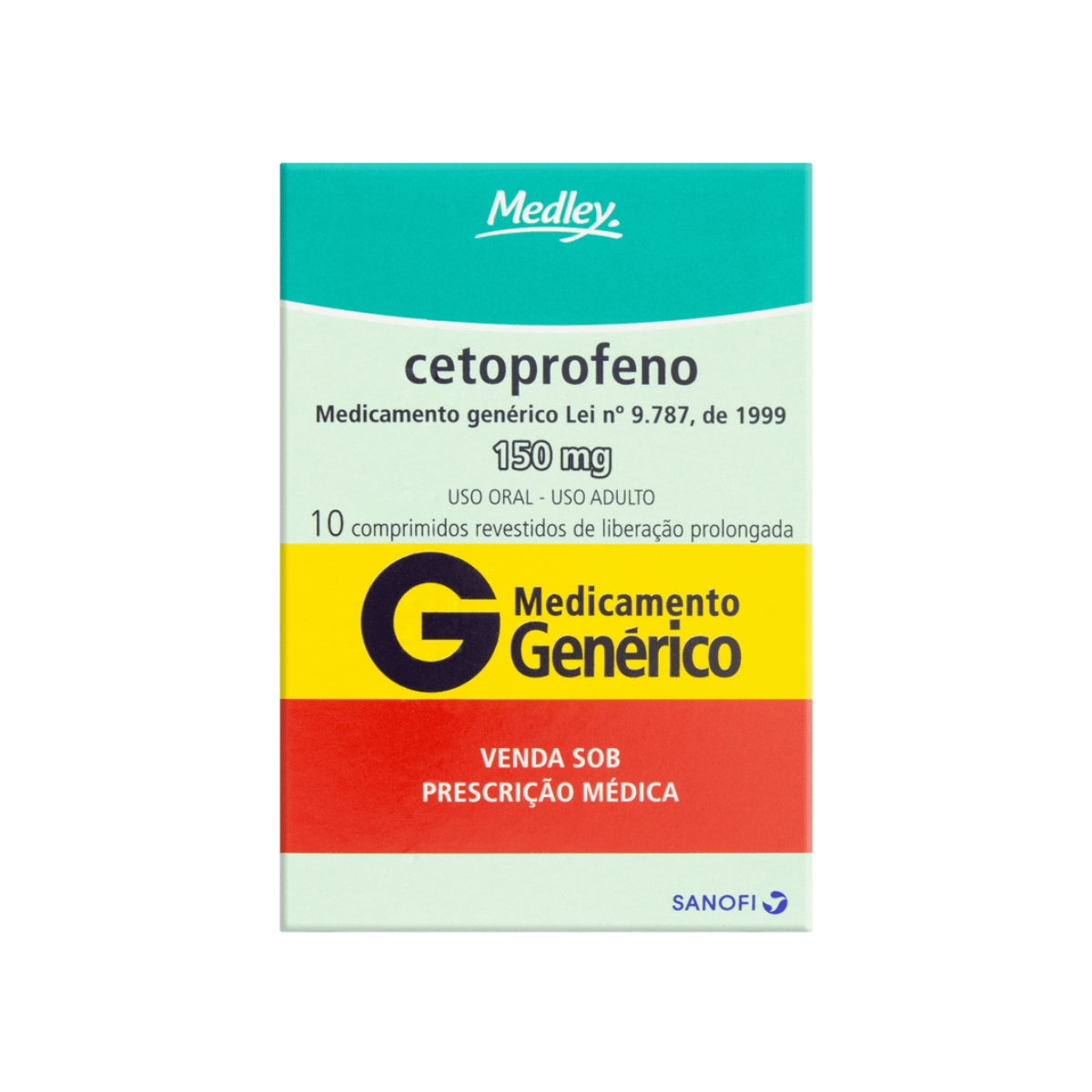 CETOPROFENO 150MG C/10 COMPRIMIDOS MEDLEY - MEDLEY INDUSTRIA FAR