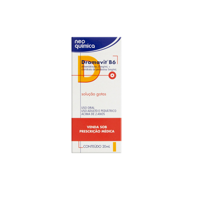 DRAMAVIT B6 GOTAS 20ML - NEO QUIMICA COMERC
