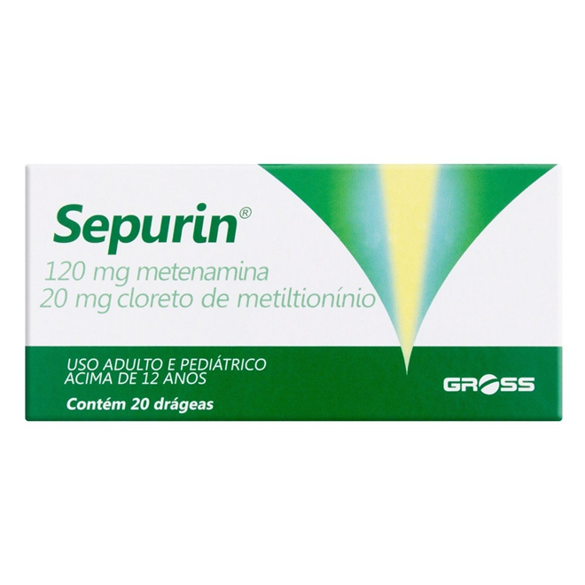 Seprine SEPURIN C/20 DRÁGEAS - GROSS LABORATORIO S