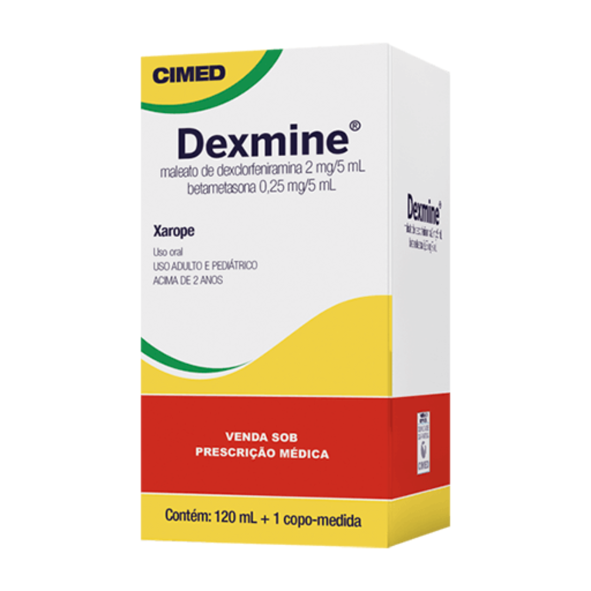 DEXMINE XAROPE 120ML - CIMED INDUSTRIA DE M